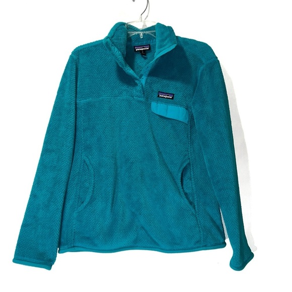 Patagonia Snap Fleece Pullover Women’s Medium - Picture 1 of 6